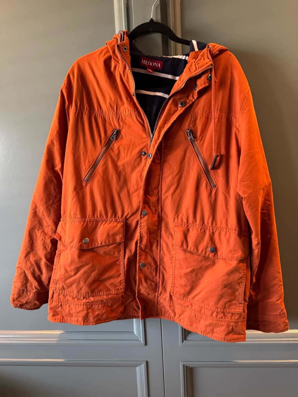 Merona Rust/Orange Woman’s Jacket